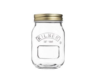 Słoik + dwuczęściowa pokrywka (0,5 l) Kilner