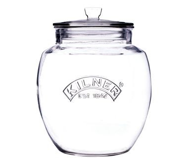 Słoik do przechowywania (4 l) Push Top Kilner