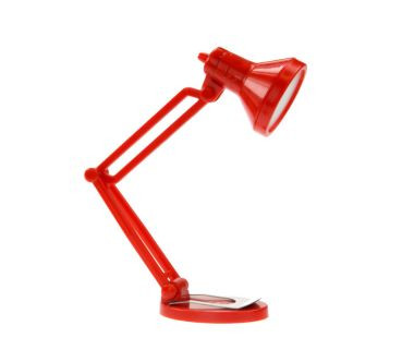 Mała lampka na biurko Tiny Tim Mustard (czerwona)