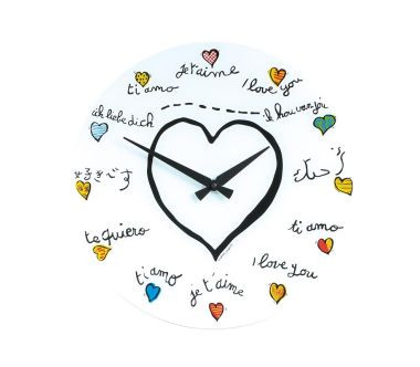 Zegar ścienny Loving You Nextime