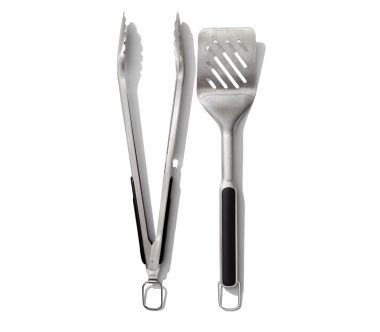 Zestaw szczypce + stalowa łopatka do grillowania Good Grips Oxo