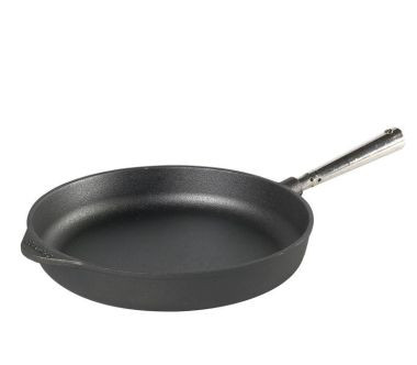 Patelnia do smażenia głęboka (28 cm) ze stalową rączką Chef’s Selection Skeppshult