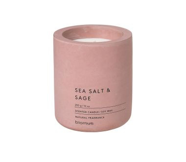 Świeca zapachowa L Sea Salt and Sage Fraga Blomus