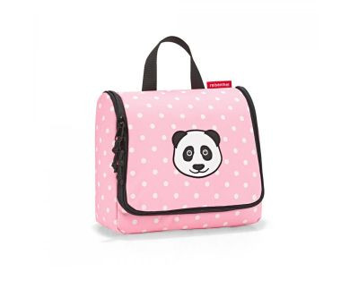 Kosmetyczka dziecięca (3 l) Panda dots pink Toiletbag Reisenthel