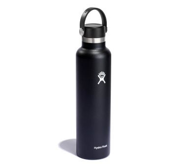 Butelka termiczna (709 ml) Standard Mouth Black Hydro Flask