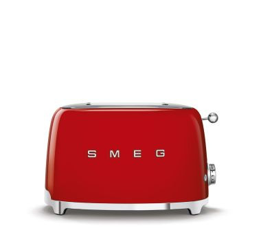 Toster na 2 kromki (czerwony) 50's Style SMEG