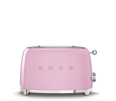 Toster na 2 kromki (pastelowy róż) 50's Style SMEG