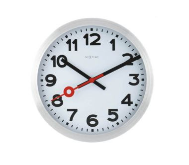 Zegar ścienny z cyframi (19 cm) Station Nextime