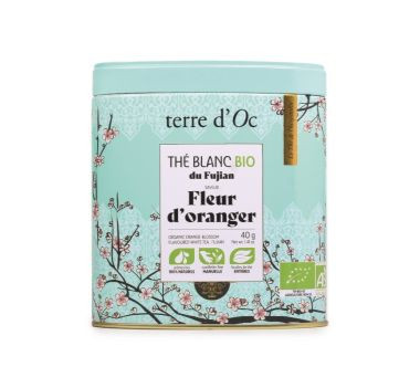 Herbata biała w puszce 40 g Fleur d'oranger terre d'Oc