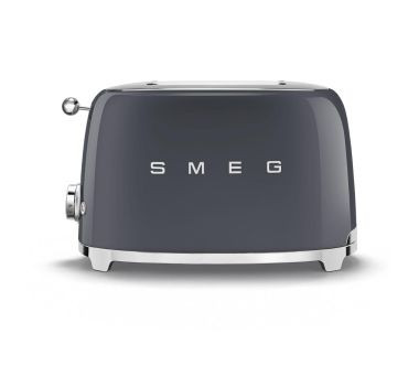 Toster elektryczny na 2 kromki (szary) 50's Style SMEG