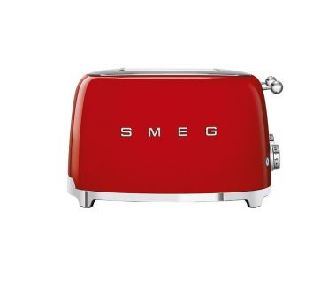 Toster elektryczny na 4 kromki (czerwony) 50's Style SMEG