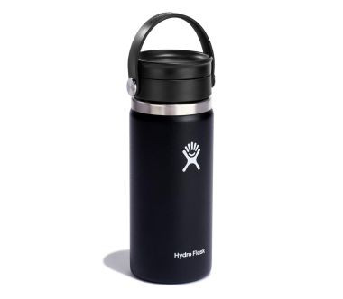 Butelka termiczna 400 ml (czarna) Wide Mouth Hydro Flask