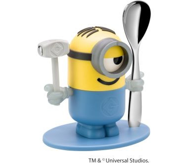 Kieliszek na jajko z łyżeczką Minionki WMF