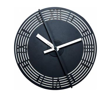 Zegar ścienny z ruchomą tarczą Cyfry Rzymskie Kinegram Nextime