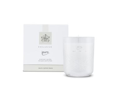 Świeca zapachowa Exclusive (270 g) Santal Blanc iPuro